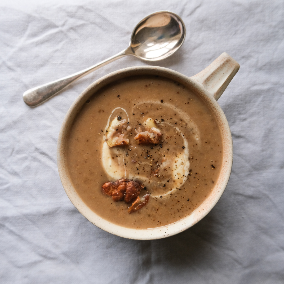 Chestnut and Mushroom Soup