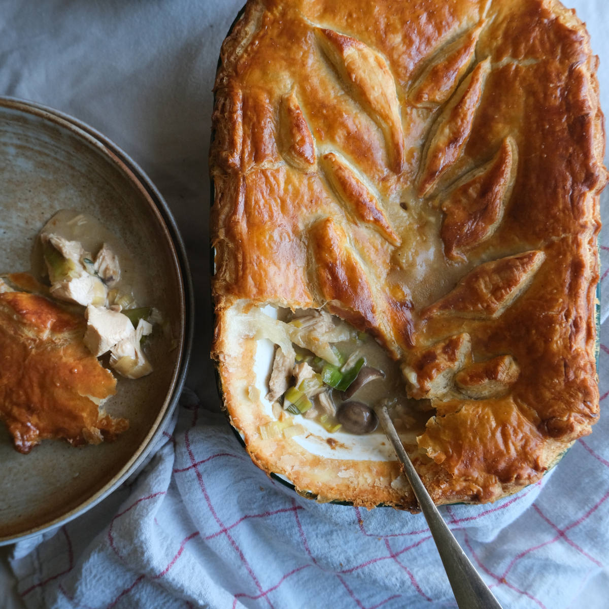 Chicken and Mushroom Pie