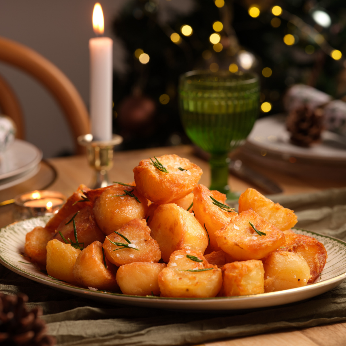 Christmas Super Fluffy Beef Fat Roast Potatoes