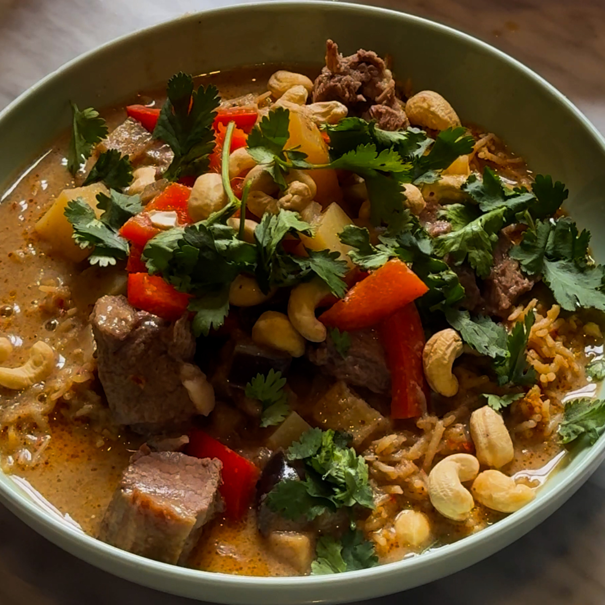 Leftover Lamb Massaman Curry