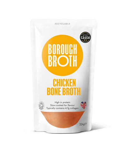 Free-Range Organic Chicken Bone Broth