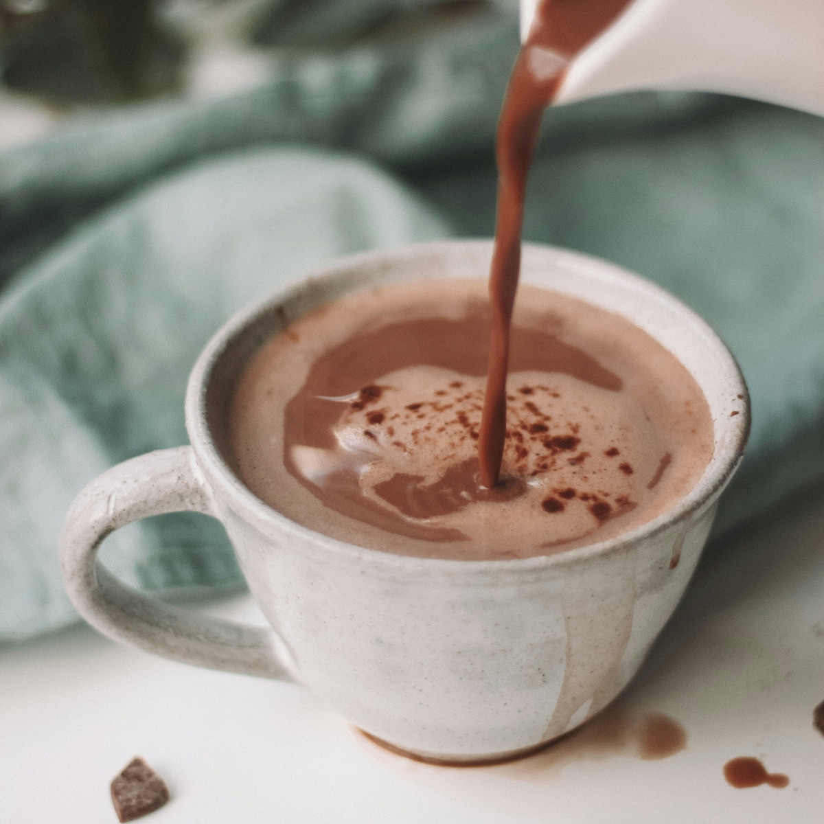 Hot Chocolate with Bone Broth