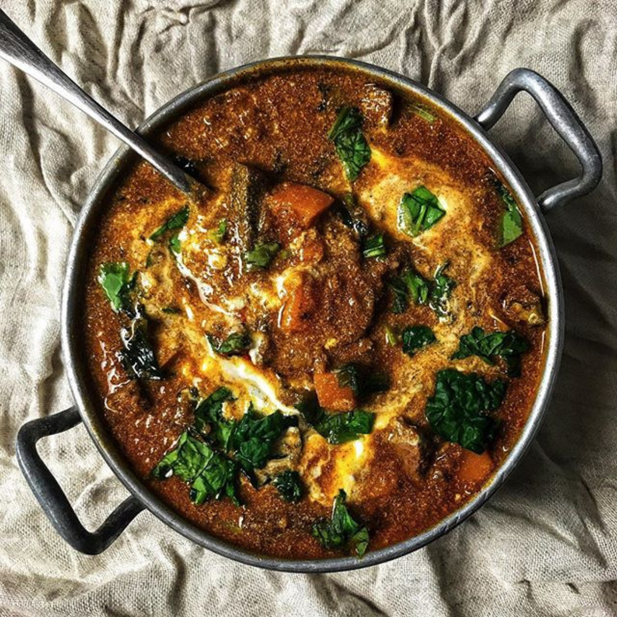 Lamb, Pumpkin and Okra Curry