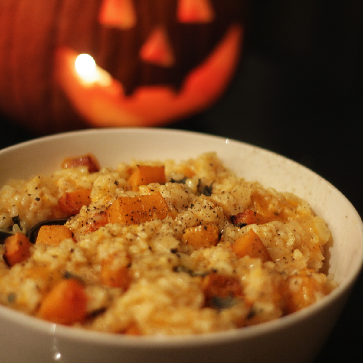 Squash and Bone Risotto
