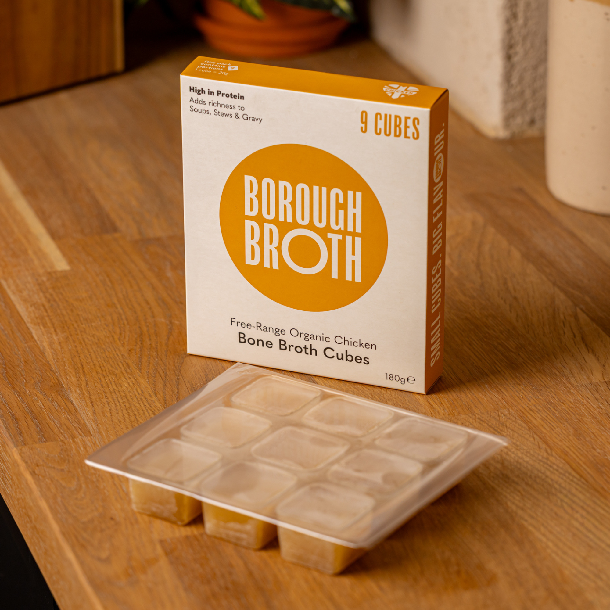 Free-Range Organic Bone Broth Cubes