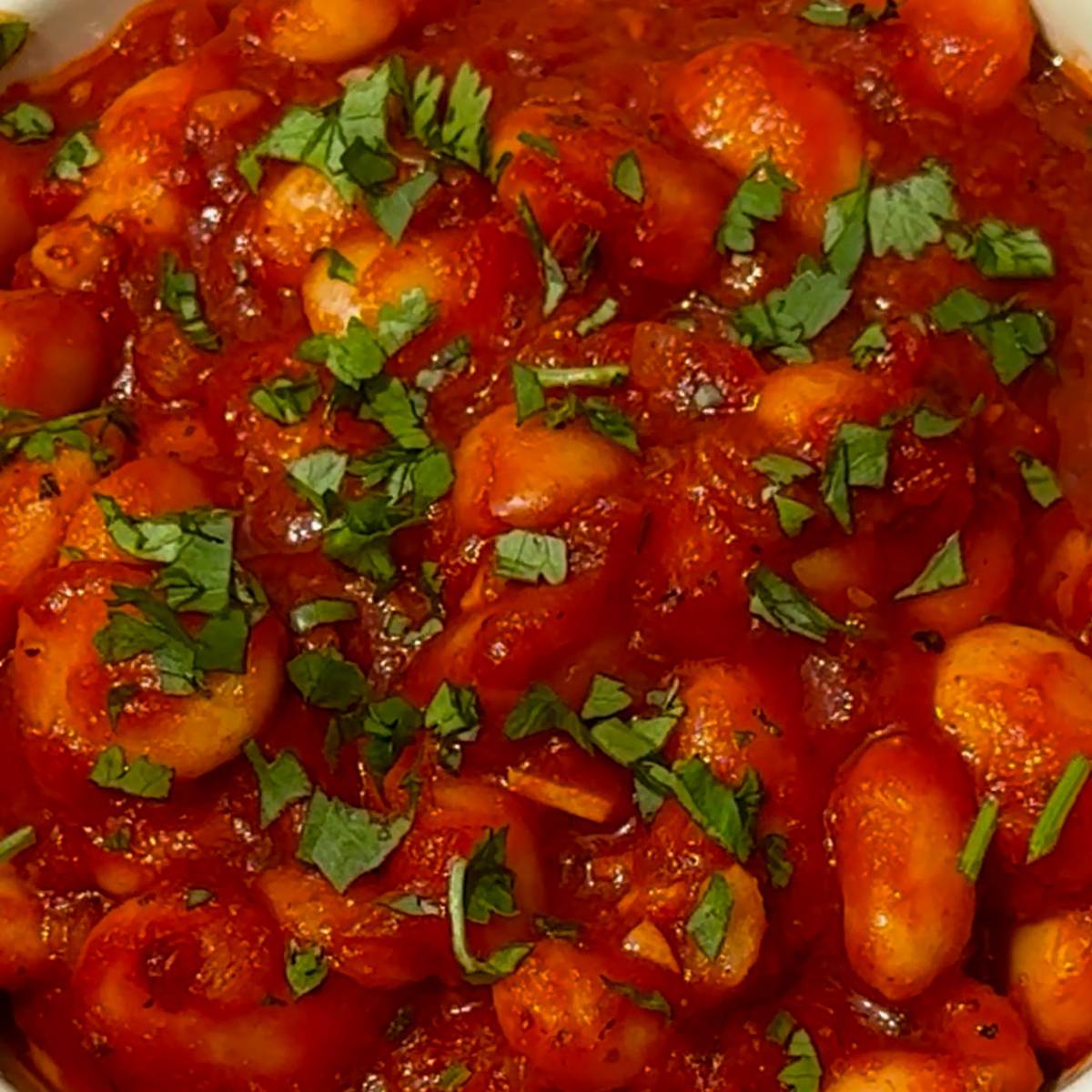 Brothy Baked Beans