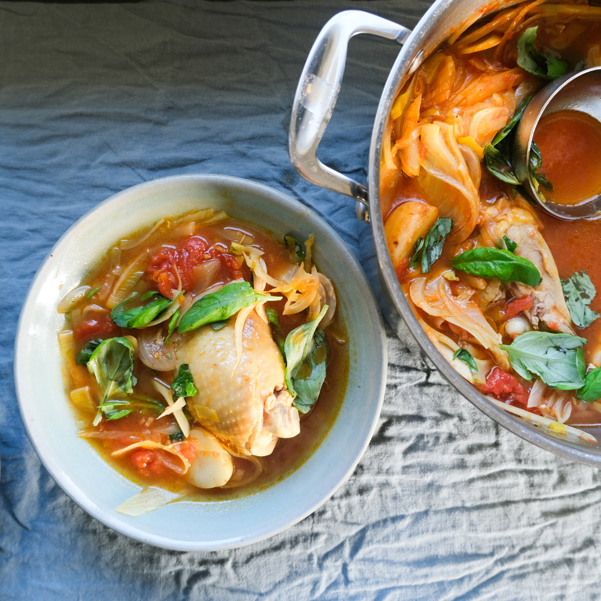 Chicken, Orange and Fennel Soup