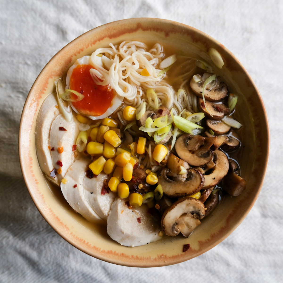 Everyday Chicken and Sweetcorn Ramen