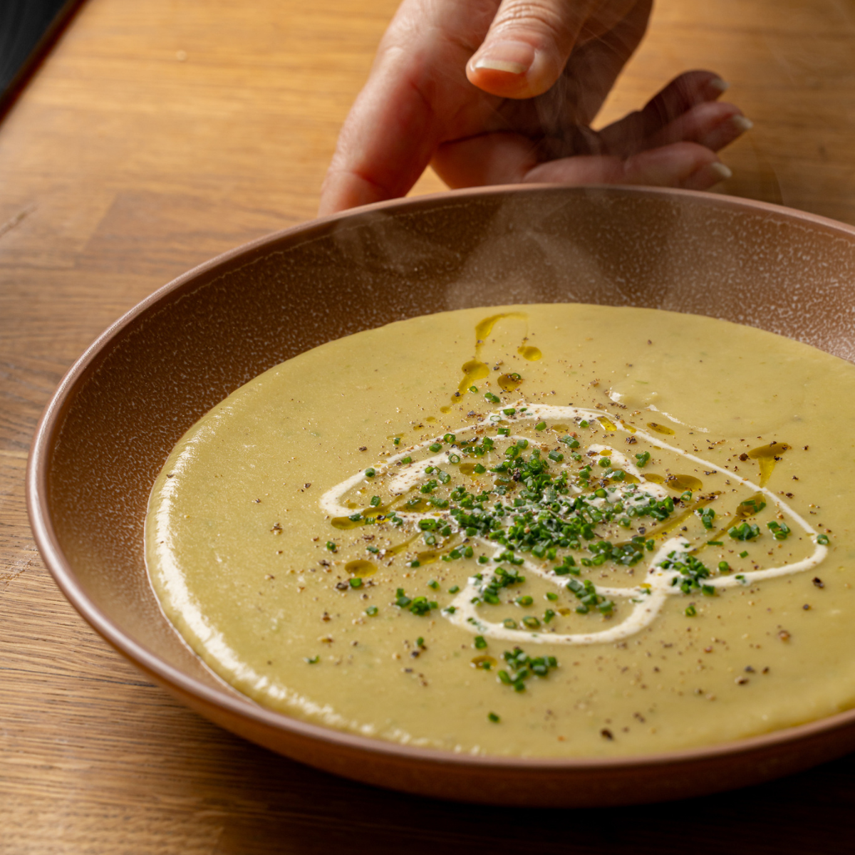 Leek and Potato Soup 