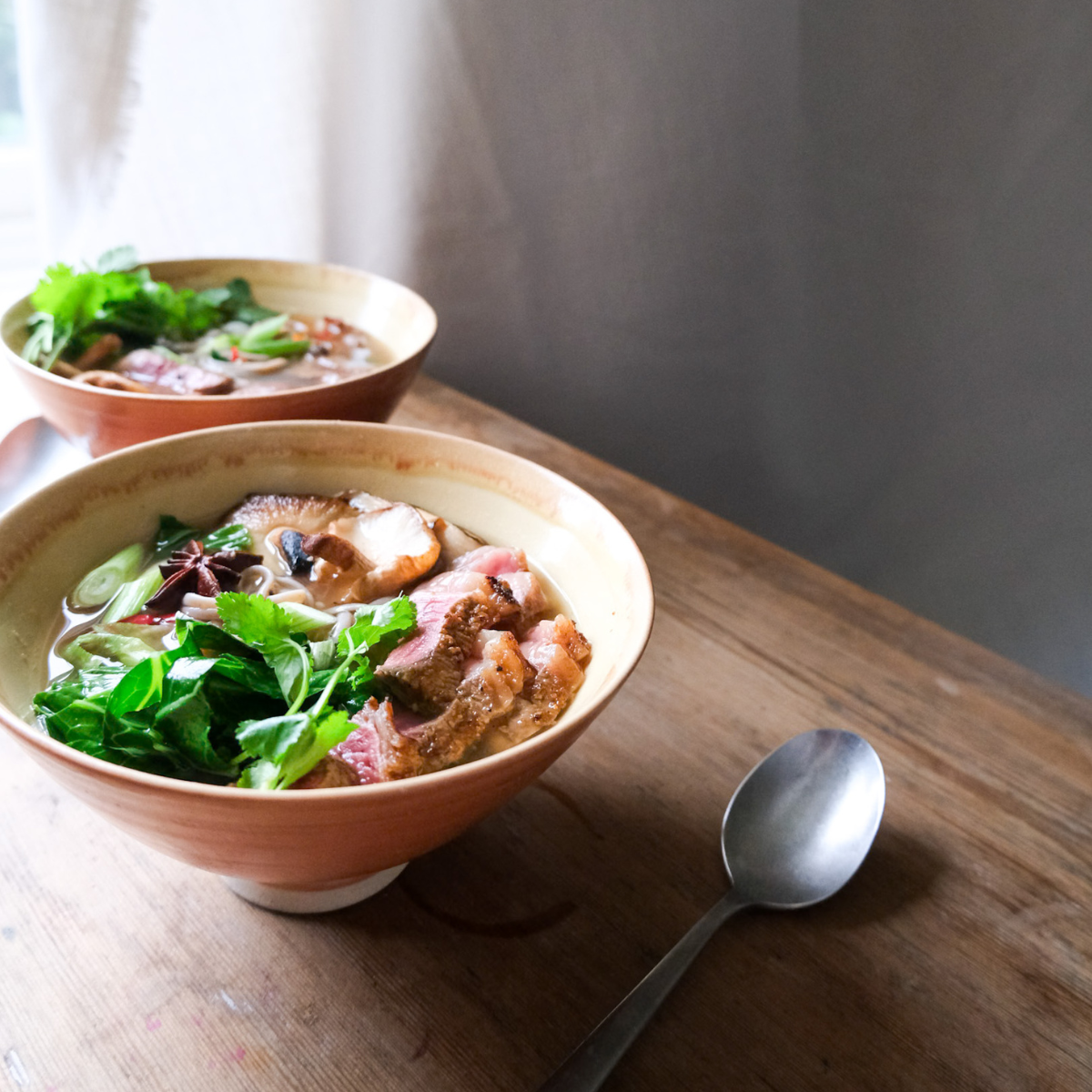 Miso and Mushroom Beef Ramen