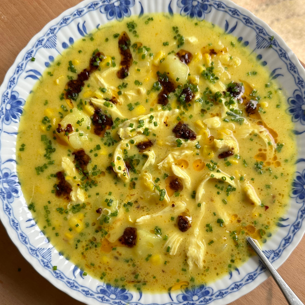 <strong>Sophie Wyburd's Summer Corn Chowder</strong>