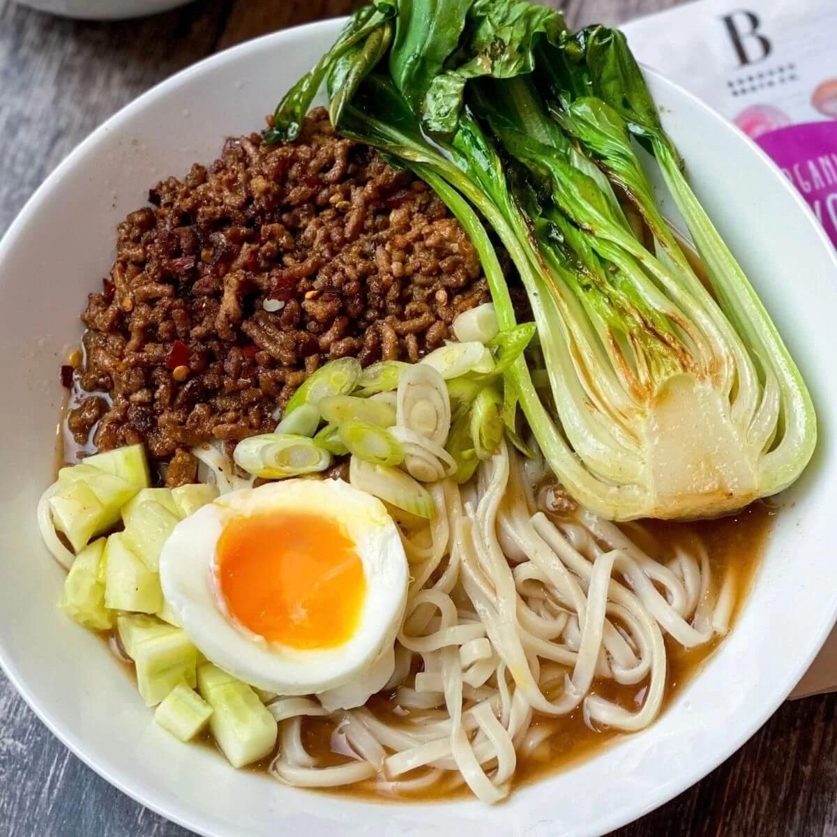 Sweet and Spicy Pork Ramen