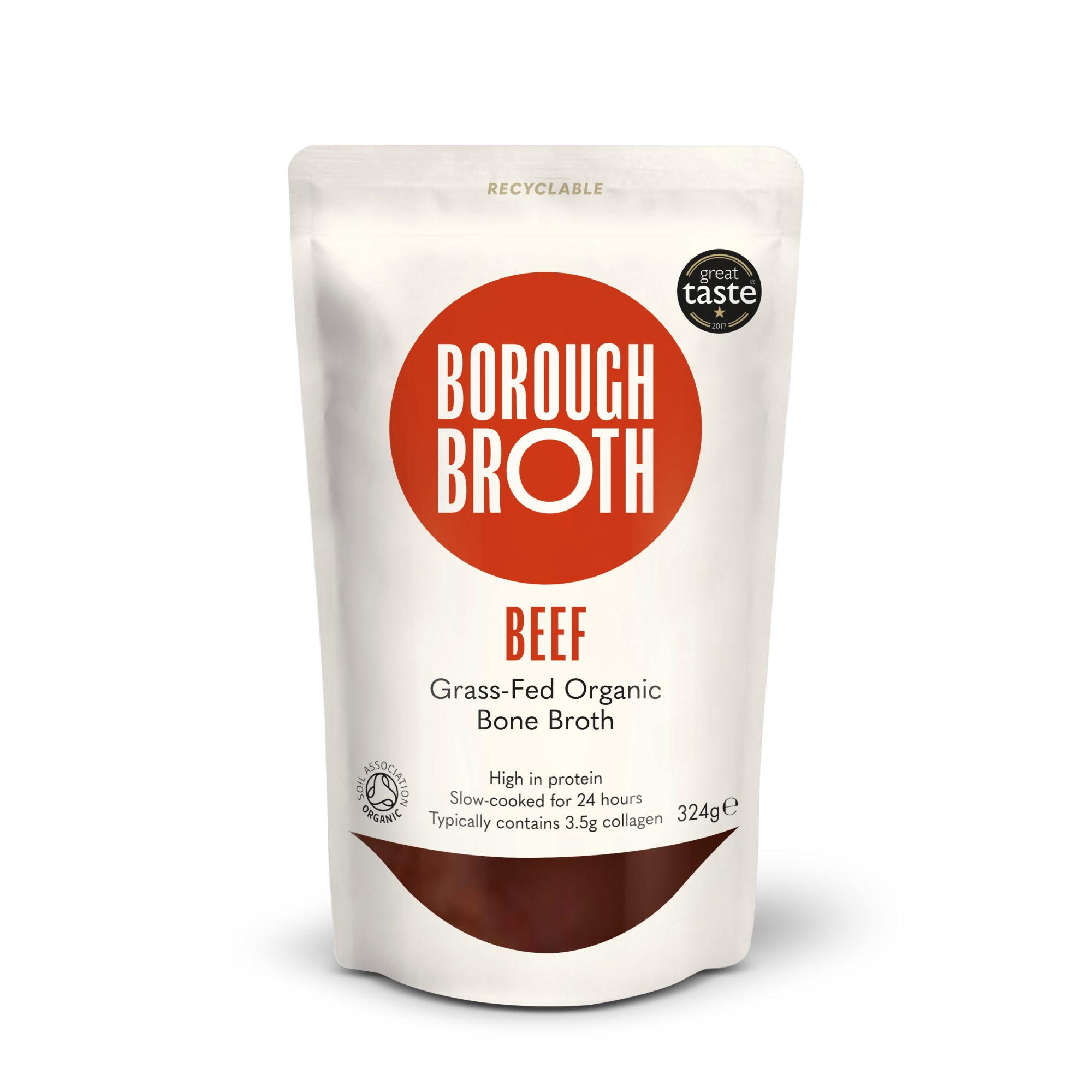 Grass-Fed Organic Beef Bone Broth