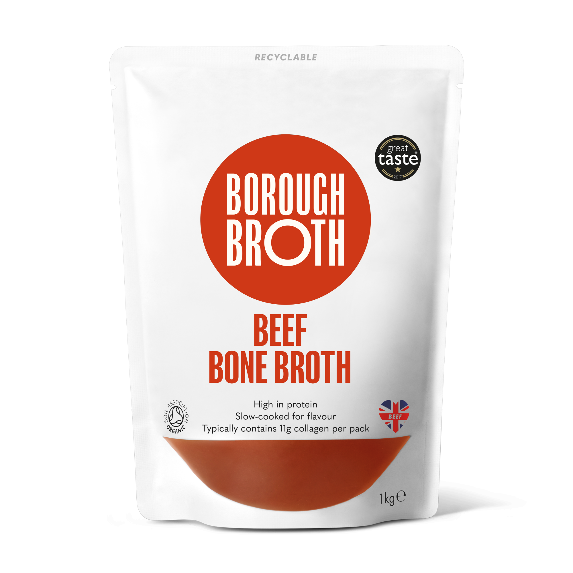 Grass-Fed Organic Beef Bone Broth - LARGE PACK
