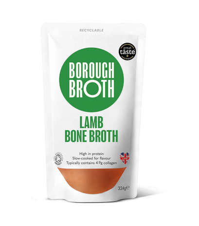 Grass-Fed Organic Lamb Bone Broth