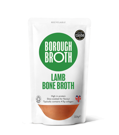 Grass-Fed Organic Lamb Bone Broth
