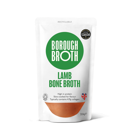 Grass-Fed Organic Lamb Bone Broth