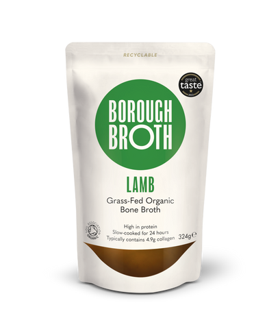 Grass-Fed Organic Lamb Bone Broth