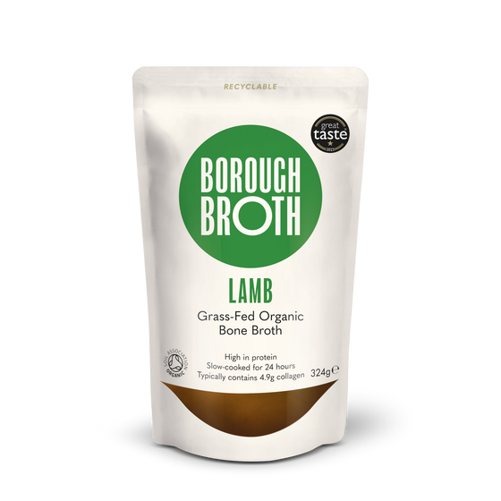 Grass-Fed Organic Lamb Bone Broth