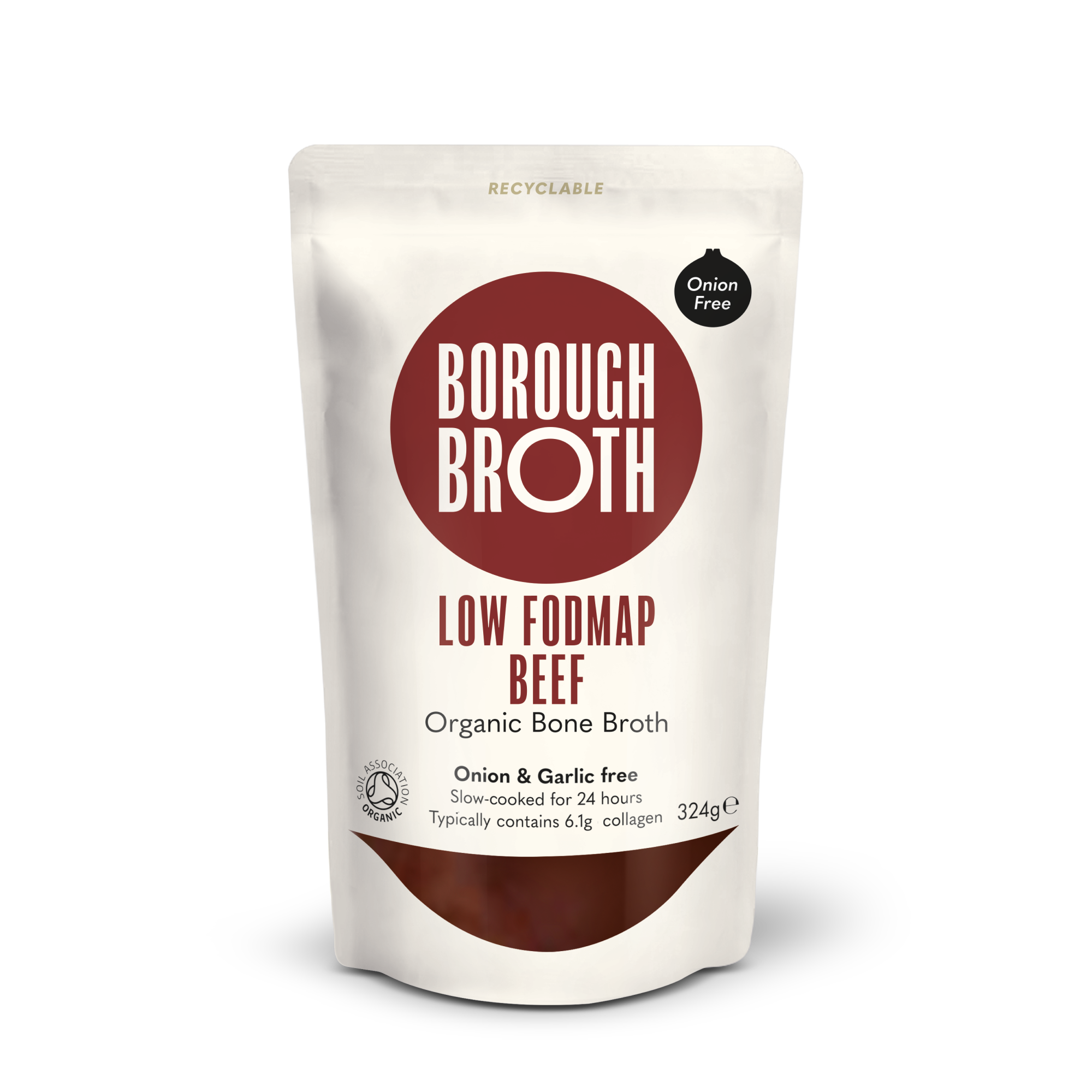 Organic Low FODMAP Beef Bone Broth