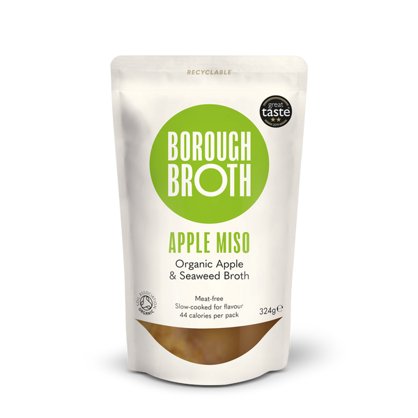 Organic Apple, Miso & Seaweed Broth Borough Broth