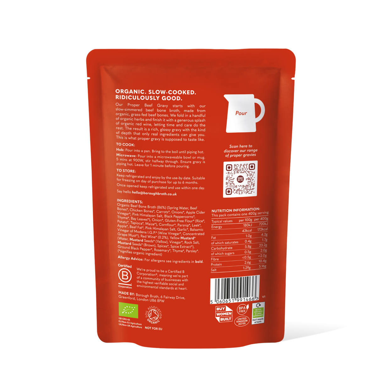 back of beef gravy pack